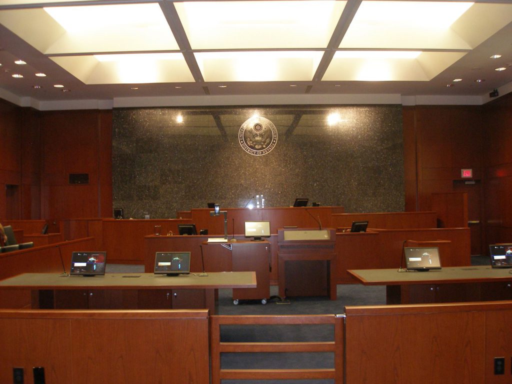 Lloyd D. George U.S. Courthouse: Courtrooms, Jury Deliberation Suites and Cellblock Remodel