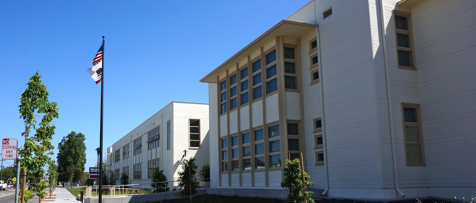 exterior image of a school